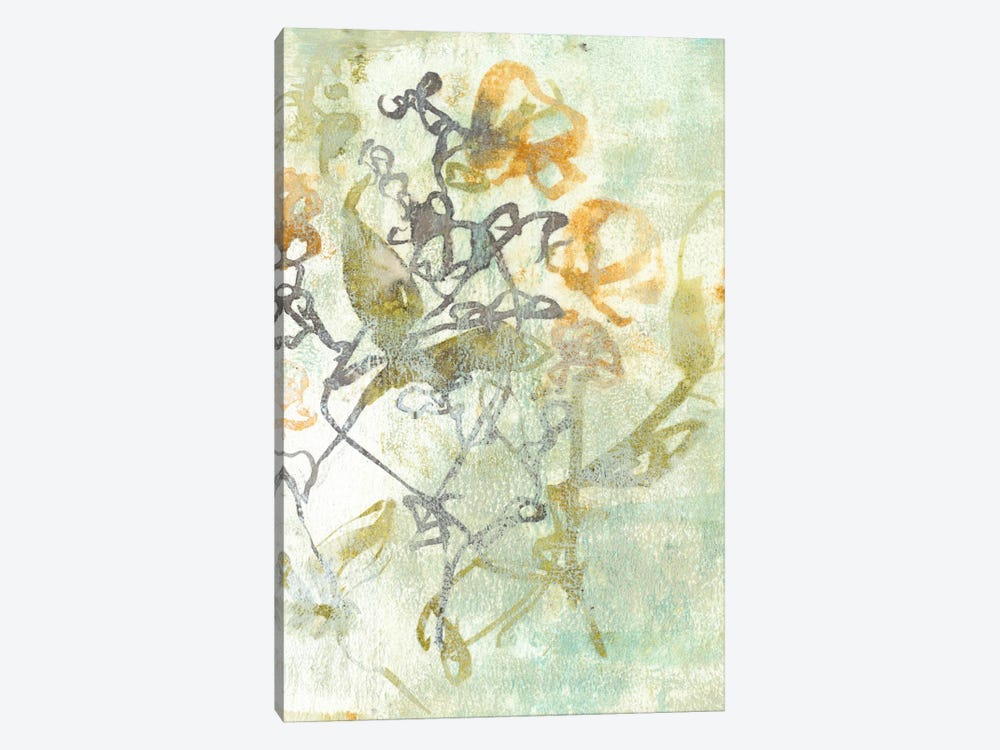 Washed Floral I by Jennifer Goldberger 1-piece Canvas Print