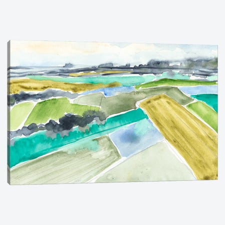 Watercolor Field I Canvas Print #JGO132} by Jennifer Goldberger Canvas Print