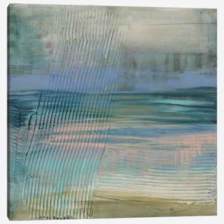 Textured Coastline II Canvas Print #JGO1350} by Jennifer Goldberger Canvas Print