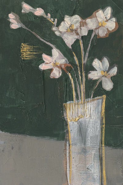 Modern Farmhouse Bedroom: Textured Still Life II by Jennifer Goldberger