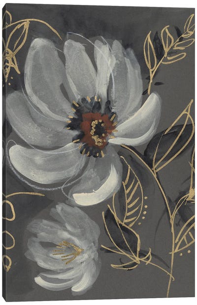 Floral Filigree II Canvas Art Print
