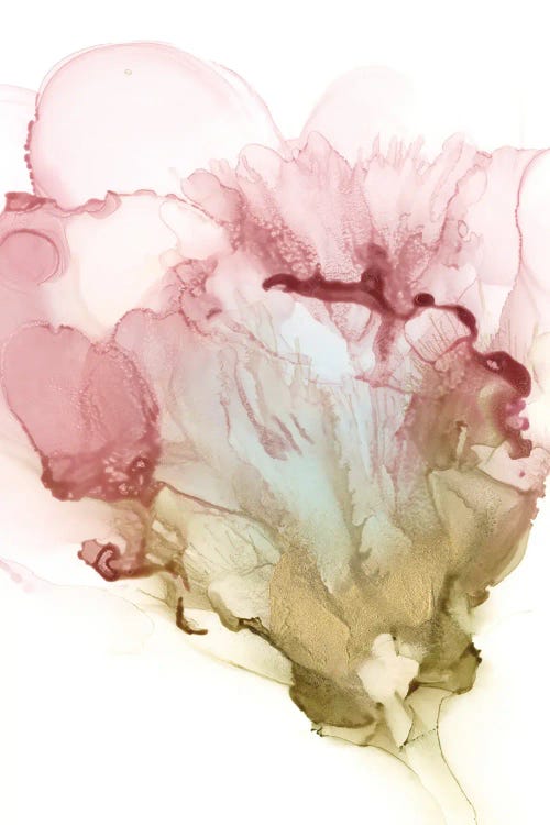 Flowering Pink I by Jennifer Goldberger wall art