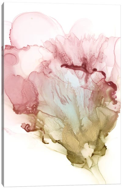 Flowering Pink I Canvas Art Print - Jennifer Goldberger