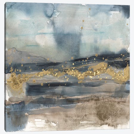 Golden Light On The Horizon I Canvas Print #JGO1378} by Jennifer Goldberger Canvas Print