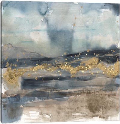 Golden Light On The Horizon I Canvas Art Print - Jennifer Goldberger