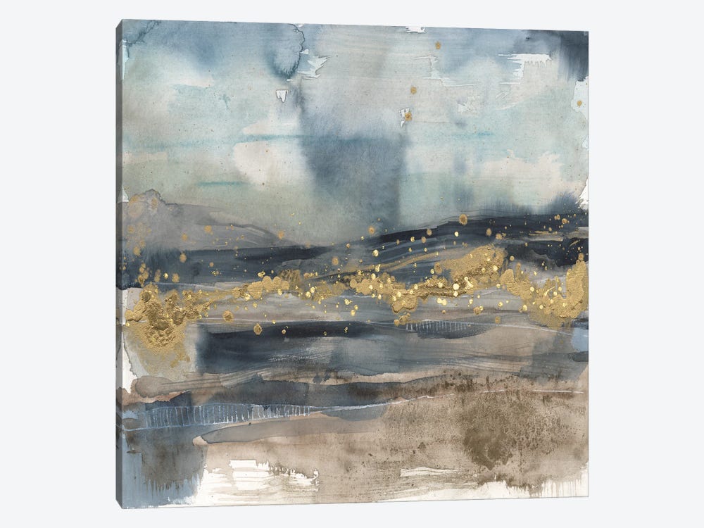 Golden Light On The Horizon I by Jennifer Goldberger 1-piece Canvas Wall Art