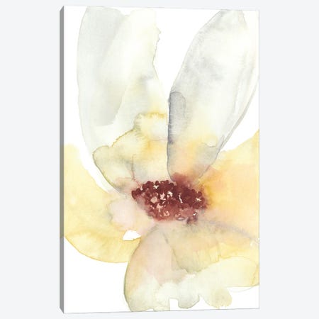 Lush Flower I Canvas Print #JGO1383} by Jennifer Goldberger Canvas Artwork
