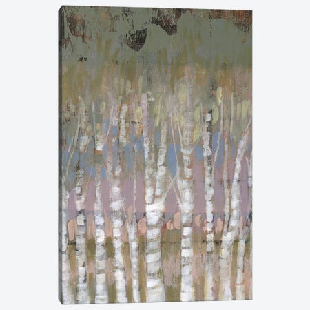 Pastel Birchline I Canvas Print #JGO1389} by Jennifer Goldberger Canvas Art