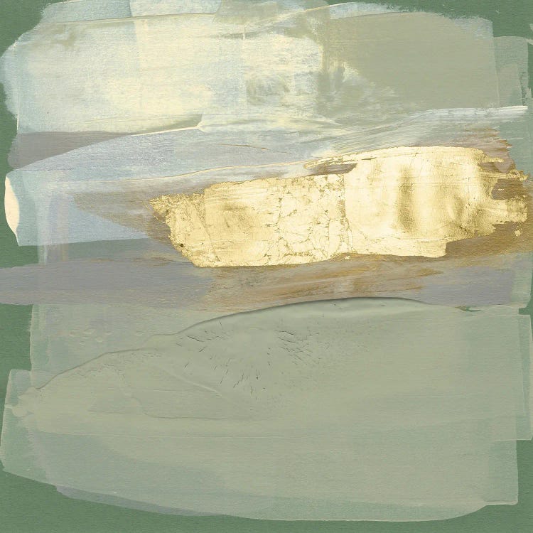 Sage & Gold Swipe II