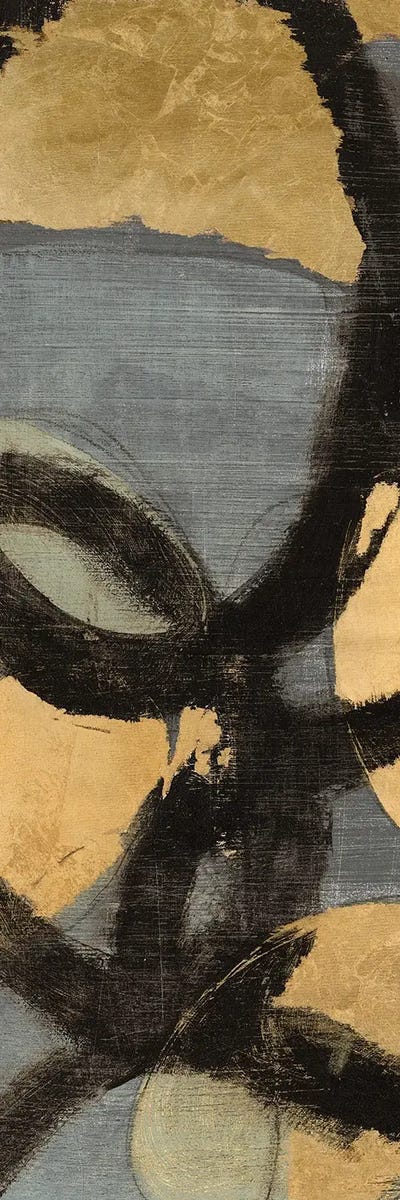 Gilded Links I by Jennifer Goldberger acrylic art print