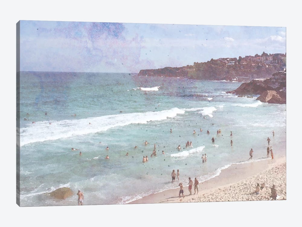 Day At The Beach III by Jennifer Goldberger 1-piece Canvas Wall Art