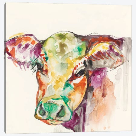 Hi-Fi Farm Animals I Canvas Print #JGO172} by Jennifer Goldberger Canvas Print
