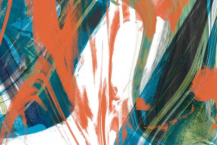 Marbled Abstraction II by Jennifer Goldberger wall art
