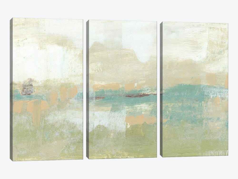 Pastel Landscape I by Jennifer Goldberger 3-piece Canvas Art