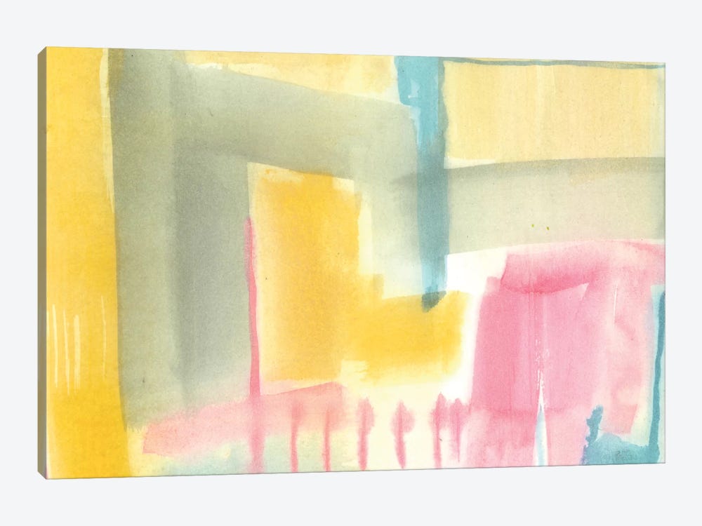 Pastel Luxe II by Jennifer Goldberger 1-piece Canvas Wall Art