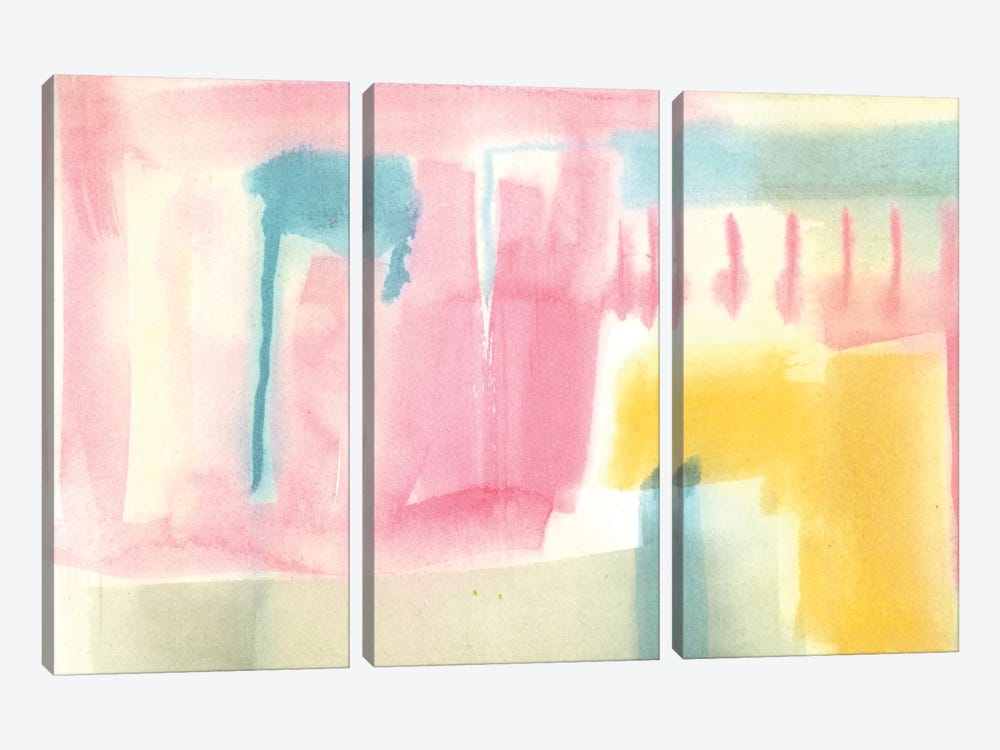 Pastel Luxe III 3-piece Canvas Print