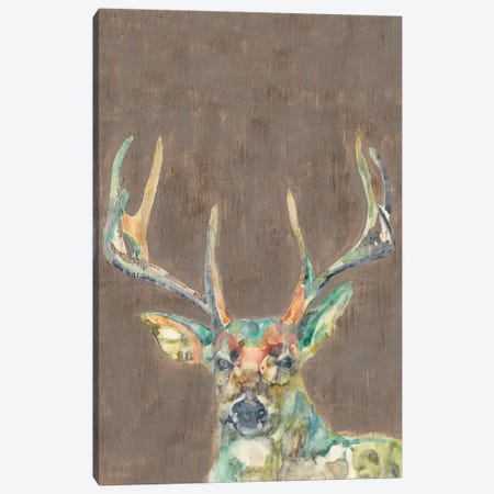 Rustic Wildlife I Canvas Print #JGO231} by Jennifer Goldberger Canvas Artwork