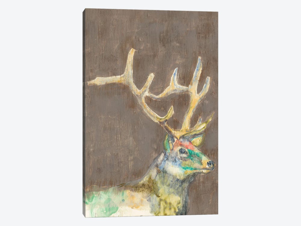 Rustic Wildlife II by Jennifer Goldberger 1-piece Canvas Art