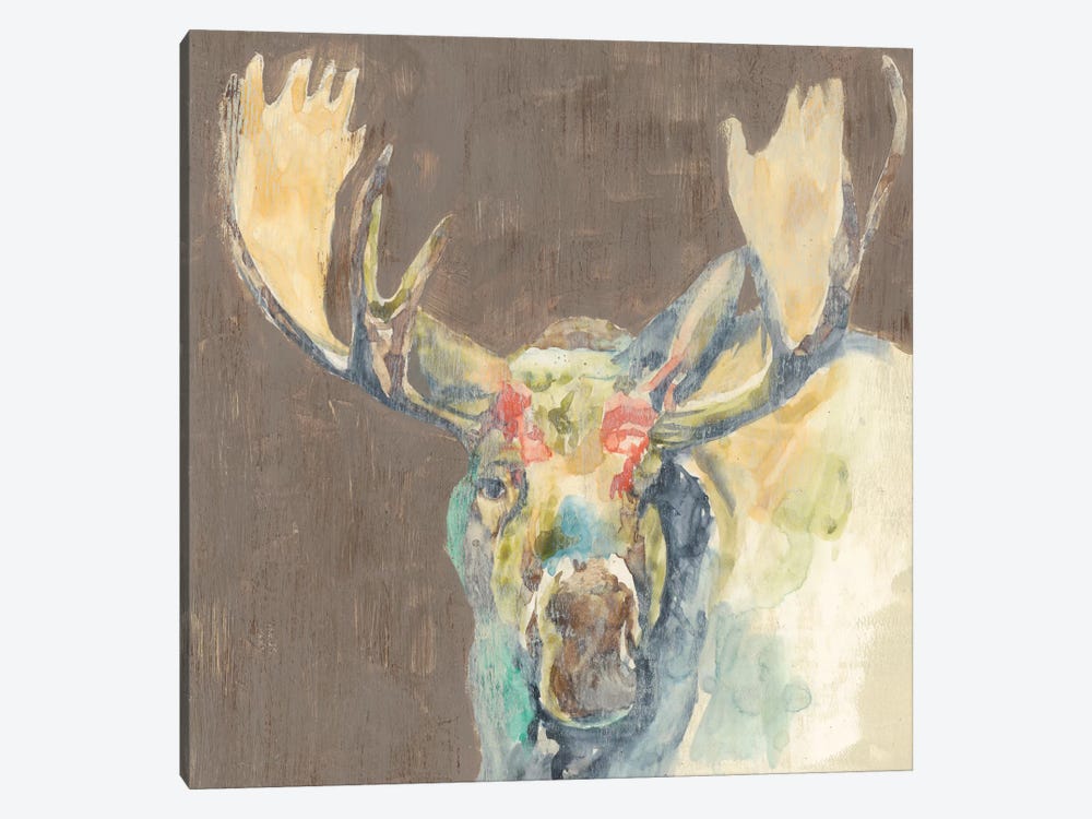 Rustic Wildlife III by Jennifer Goldberger 1-piece Canvas Print