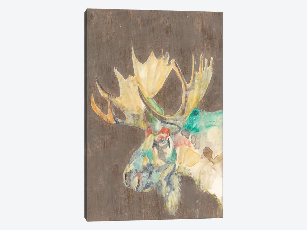 Rustic Wildlife IV by Jennifer Goldberger 1-piece Canvas Art