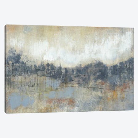 Cool Grey Horizon I Canvas Print #JGO25} by Jennifer Goldberger Canvas Art Print