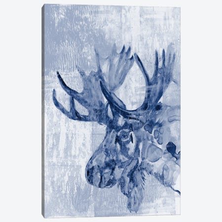 Indigo Moose Canvas Print #JGO262} by Jennifer Goldberger Canvas Print