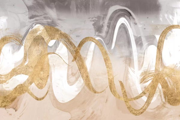 Gold: Infinite Swirl II by Jennifer Goldberger