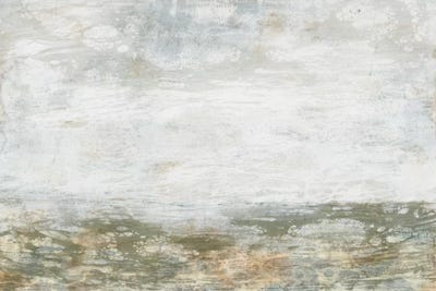 Neutral Horizon I by Jennifer Goldberger framed canvas print