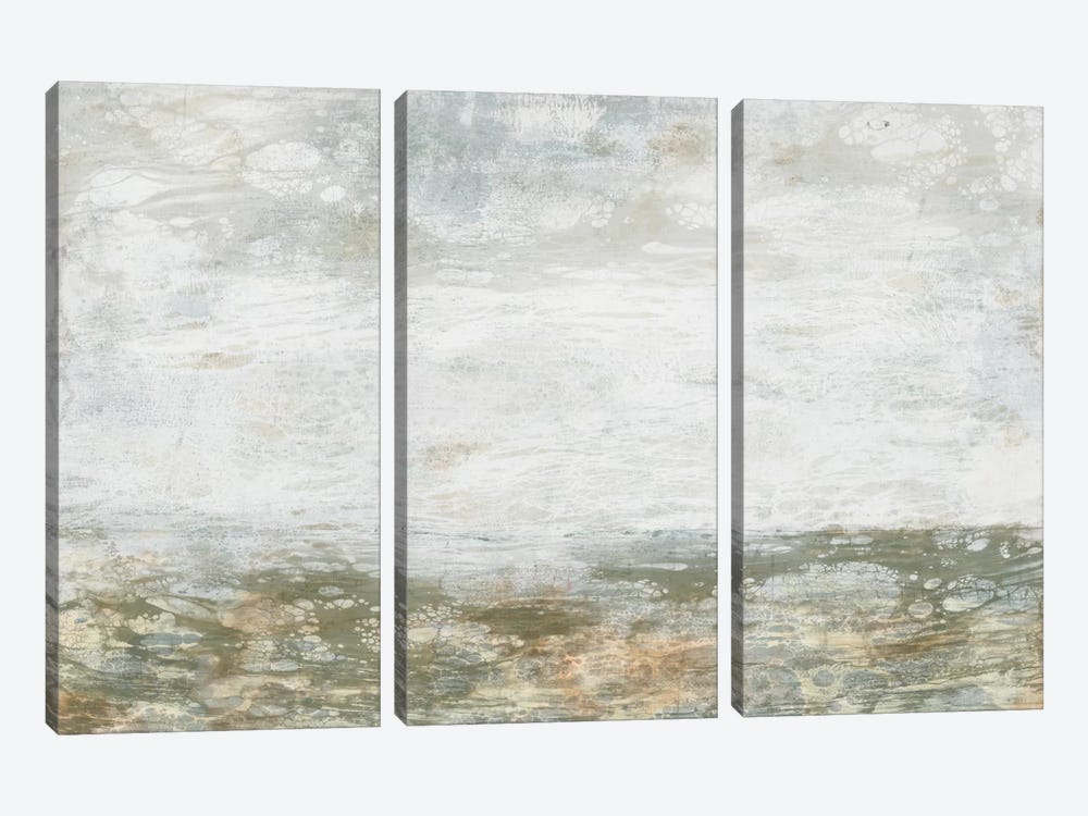 Neutral Horizon I by Jennifer Goldberger 3-piece Canvas Artwork
