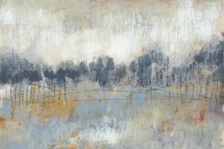 Cool Grey Horizon II by Jennifer Goldberger wall art