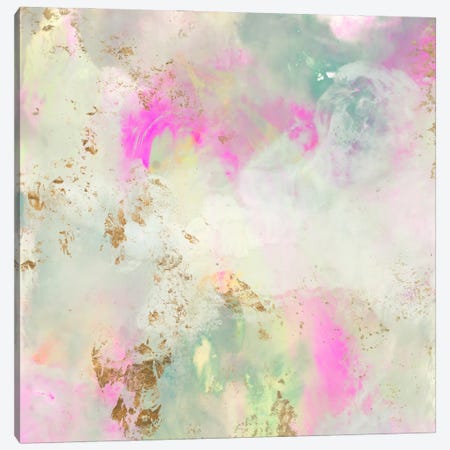 Pastel Swoop I Canvas Print #JGO270} by Jennifer Goldberger Canvas Art