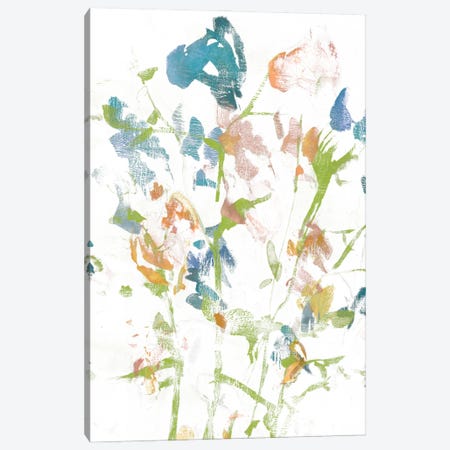 Subtle Flowers I Canvas Print #JGO274} by Jennifer Goldberger Art Print