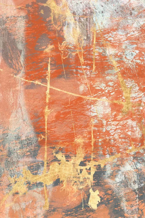 Terre Cotta Lace I by Jennifer Goldberger wall art