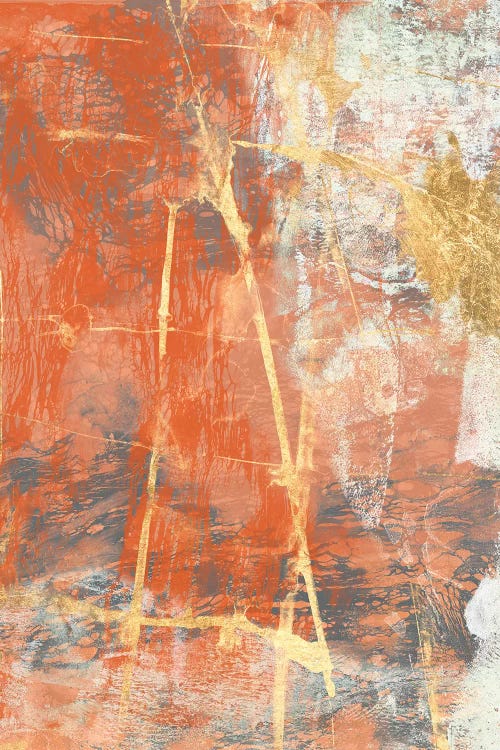 Terre Cotta Lace II by Jennifer Goldberger wall art