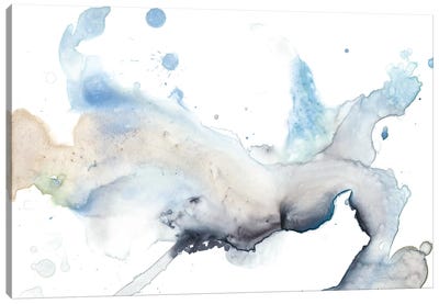 Bloom Cloud I Canvas Art Print - Abstract Watercolor Art