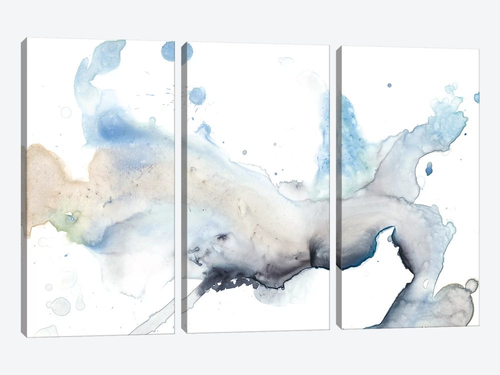 Bloom Cloud I by Jennifer Goldberger 3-piece Canvas Art Print