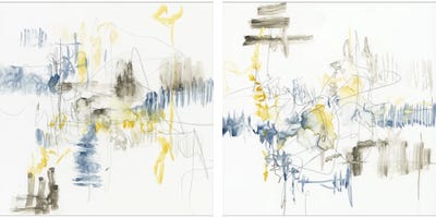 Subtle Gesture Diptych