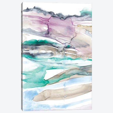 Geode Layers I Canvas Print #JGO308} by Jennifer Goldberger Canvas Artwork