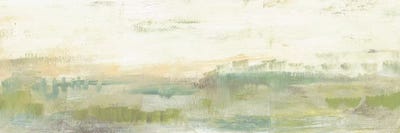 Greenery Horizon Line I by Jennifer Goldberger framed canvas print