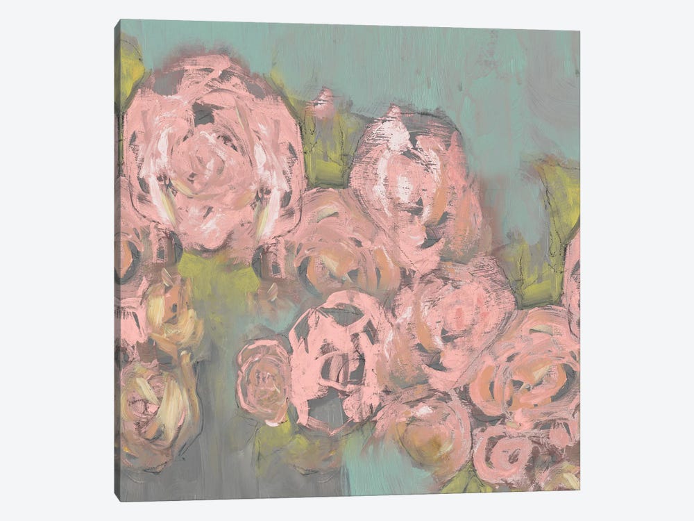 Blush Pink Flowers II by Jennifer Goldberger 1-piece Art Print