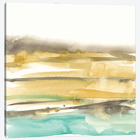 Mountains To Sea III Canvas Print #JGO407} by Jennifer Goldberger Canvas Art