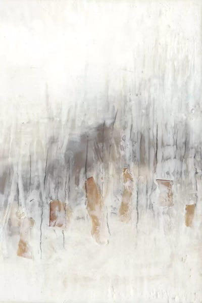 Large Modern Art - Canvas Prints: Neutral Wave II by Jennifer Goldberger