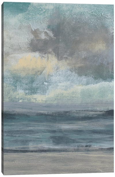 Beach Rise I Canvas Art Print - Large Coastal Art