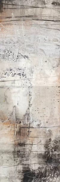 Large Modern Art - Canvas Prints: Black, White & Bronze II by Jennifer Goldberger