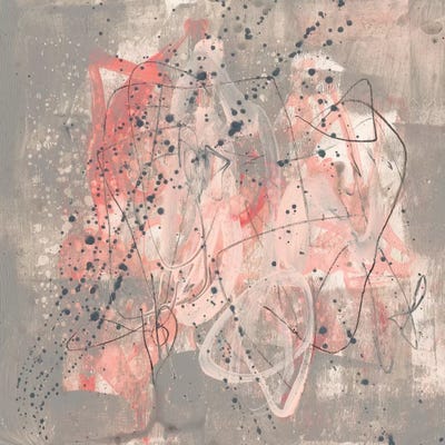 Blush Kinesis I by Jennifer Goldberger acrylic art print