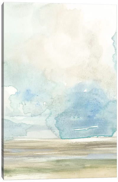 Clouds Over The Marsh I Canvas Art Print - Jennifer Goldberger