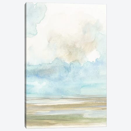 Clouds Over The Marsh II Canvas Print #JGO480} by Jennifer Goldberger Canvas Print