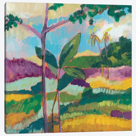 Ode To Gauguin III Canvas Print #JGO516} by Jennifer Goldberger Canvas Wall Art