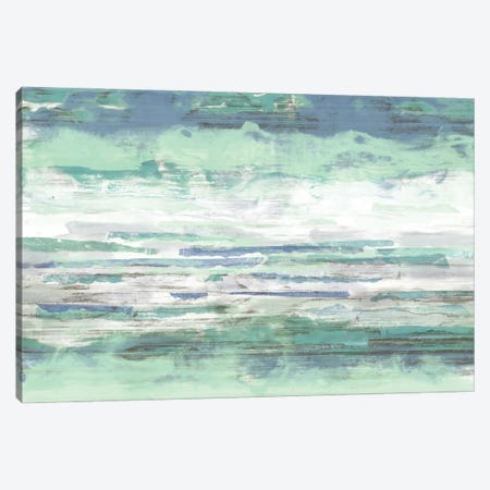 Seascape Striations I Canvas Print #JGO541} by Jennifer Goldberger Canvas Wall Art