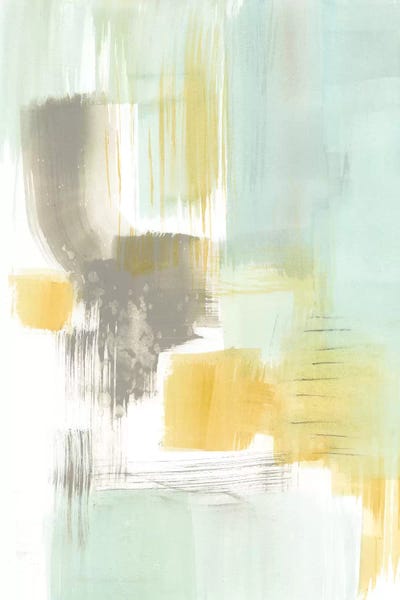 Spa Watercolor Abstract II by Jennifer Goldberger art print